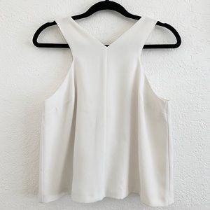 Topshop Cross Open Back Top